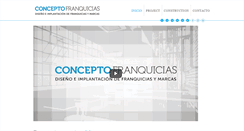 Desktop Screenshot of conceptofranquicias.com